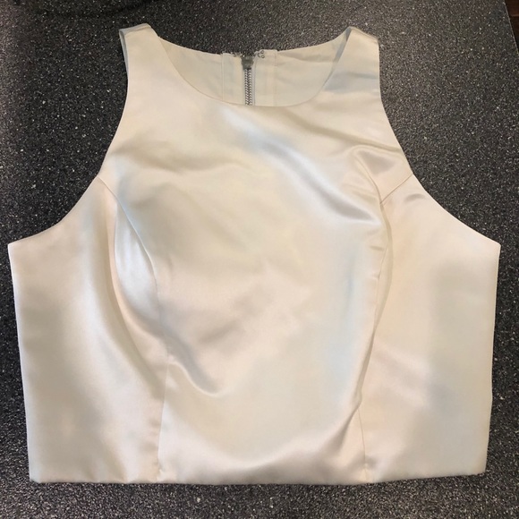 Crop Prom Dress - Picture 2 of 7